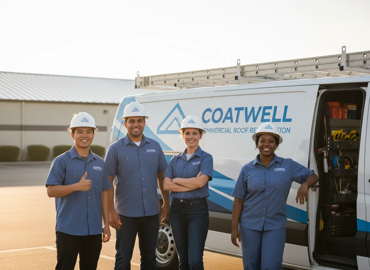 Commercial roof coating company in Onalaska, WI